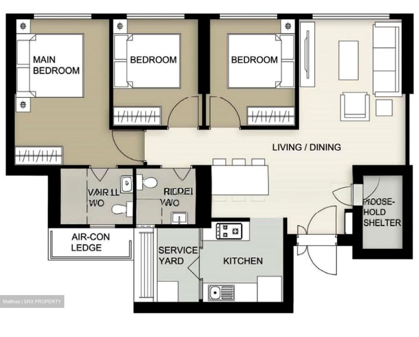 Blk 141A McNair Heights (Kallang/Whampoa), HDB 4 Rooms #631538921
